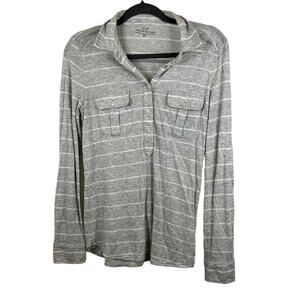 Vineyard Vines Grey Long Sleeve Shirt Size XS